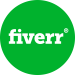 [CITYPNG.COM]Download Fiverr Round Logo PNG - 3000x3000